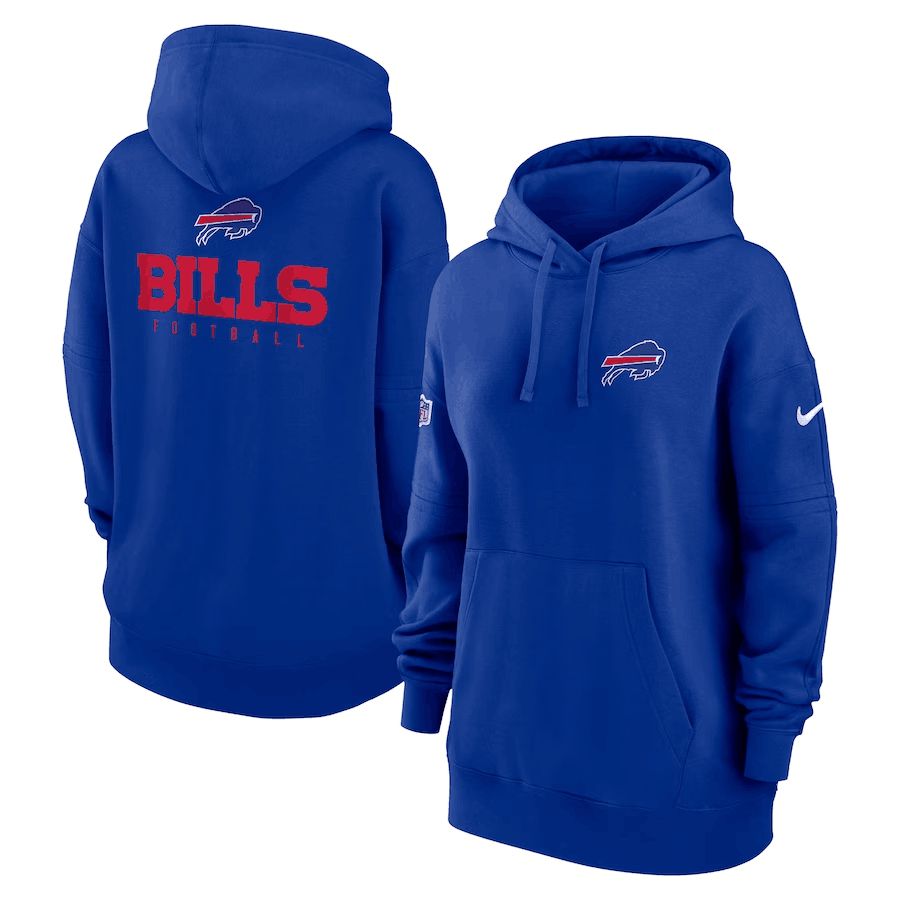 Women 2023 NFL Buffalo Bills blue Sweatshirt style 1->los angeles rams->NFL Jersey